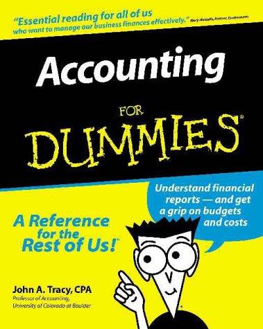 Accounting For Dummies, 5th Edition cover