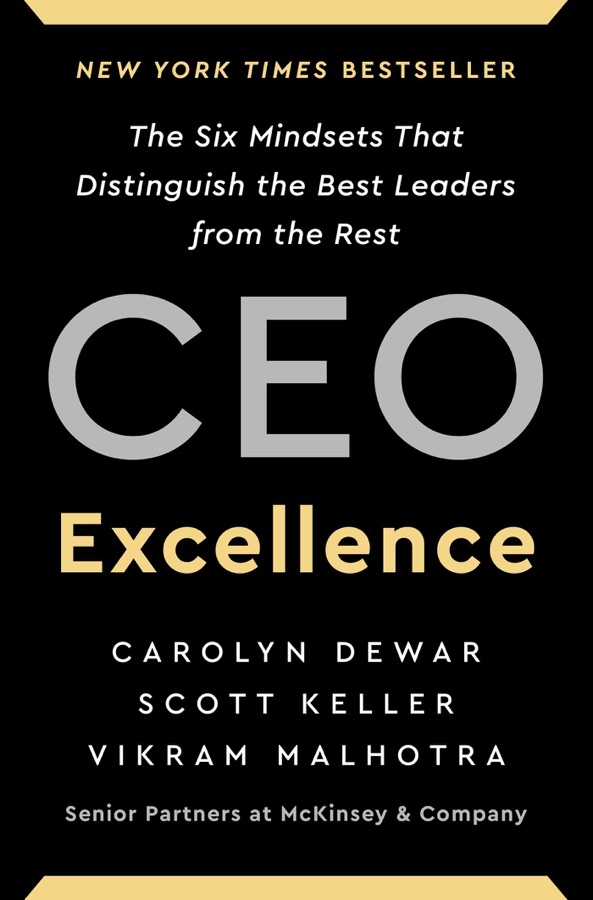CEO Excellence: The Six Mindsets That Distinguish the Best Leaders from the Rest cover