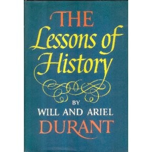 The Lessons of History cover